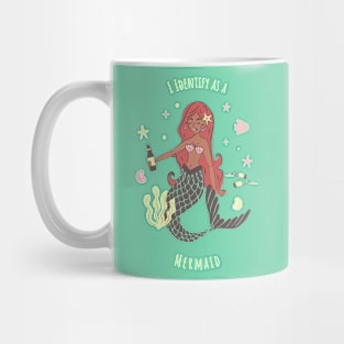 I identify as a Mermaid Mug